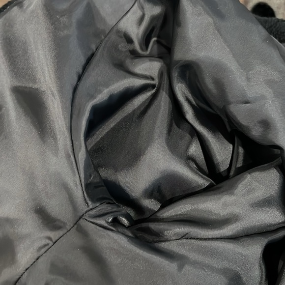 Denali Oversize Vintage Polar Bear Fleece Short Jacket - Picture 7 of 8